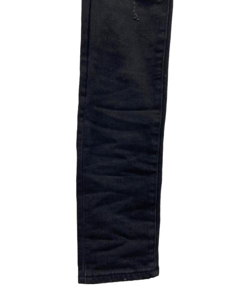mnml（ミニマル）MNML (ミニマル) MNMLダメージデニムパンツ ブラック サイズ:SIZE 81cmの古着・服飾アイテム