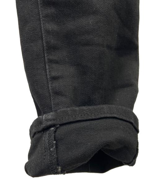 mnml（ミニマル）MNML (ミニマル) MNMLダメージデニムパンツ ブラック サイズ:SIZE 81cmの古着・服飾アイテム