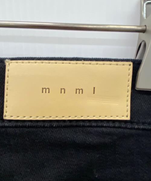 mnml（ミニマル）MNML (ミニマル) MNMLダメージデニムパンツ ブラック サイズ:SIZE 81cmの古着・服飾アイテム