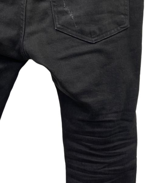 mnml（ミニマル）MNML (ミニマル) MNMLダメージデニムパンツ ブラック サイズ:SIZE 81cmの古着・服飾アイテム