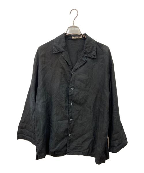 AURALEE（オーラリー）AURALEE (オーラリー) AURALEE　長袖シャツ ブラック サイズ:SIZE4の古着・服飾アイテム
