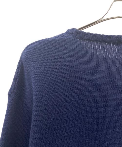 POLO RALPH LAUREN（ポロ・ラルフローレン）POLO RALPH LAUREN (ポロ・ラルフローレン) POLO RALPH LAUREN厚手ニット ネイビー サイズ:XLの古着・服飾アイテム