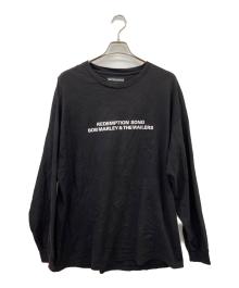 WACKO MARIA（ワコマリア）の古着「WACKO MARIA BOB MARLEY CREW NECK LONG SLEEVE T-SHIRT」｜ブラック