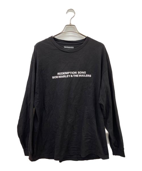 WACKO MARIA（ワコマリア）WACKO MARIA (ワコマリア) WACKO MARIA BOB MARLEY CREW NECK LONG SLEEVE T-SHIRT ブラック サイズ:XLの古着・服飾アイテム