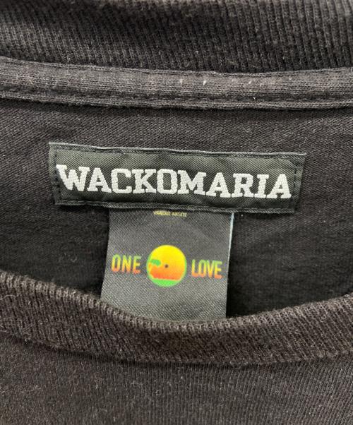 WACKO MARIA（ワコマリア）WACKO MARIA (ワコマリア) WACKO MARIA BOB MARLEY CREW NECK LONG SLEEVE T-SHIRT ブラック サイズ:XLの古着・服飾アイテム