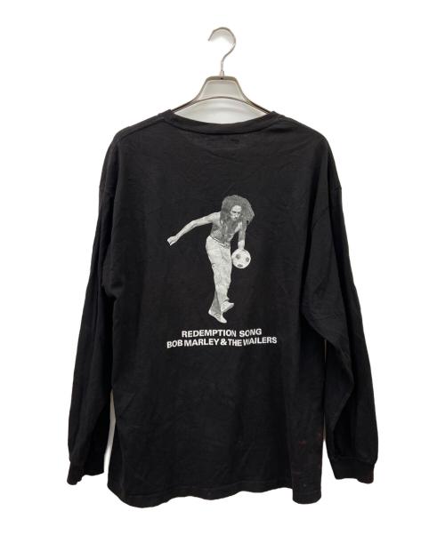 WACKO MARIA（ワコマリア）WACKO MARIA (ワコマリア) WACKO MARIA BOB MARLEY CREW NECK LONG SLEEVE T-SHIRT ブラック サイズ:XLの古着・服飾アイテム
