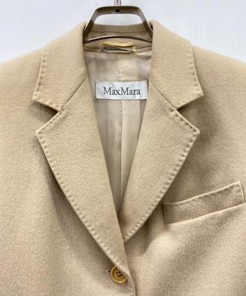 MaxMara（マックスマーラ）MaxMara (マックスマーラ) MaxMaraテーラードジャケット ベージュ サイズ:SIZE38の古着・服飾アイテム