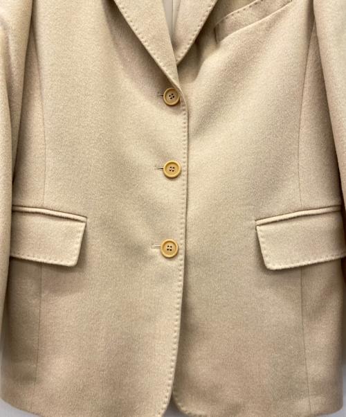 MaxMara（マックスマーラ）MaxMara (マックスマーラ) MaxMaraテーラードジャケット ベージュ サイズ:SIZE38の古着・服飾アイテム