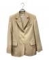 MaxMara（マックスマーラ）の古着「MaxMaraテーラードジャケット」｜ベージュ