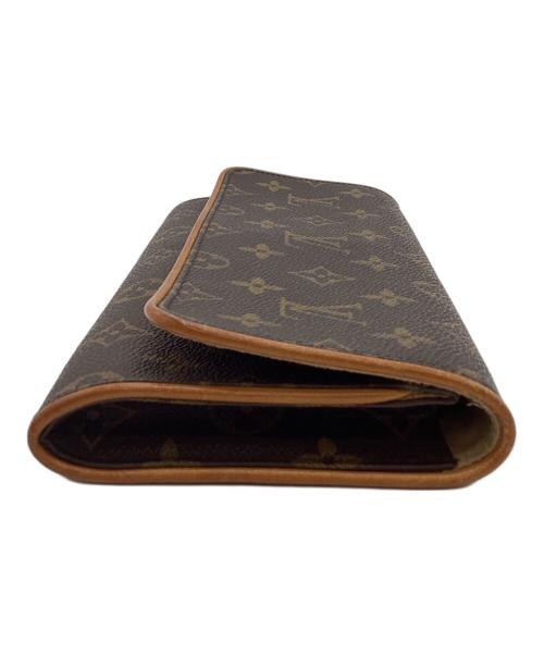LOUIS VUITTON（ルイ ヴィトン）LOUIS VUITTON (ルイ ヴィトン) LOUIS VUITTON　モノグラム　ポシェットツインGM　 ブラウンの古着・服飾アイテム