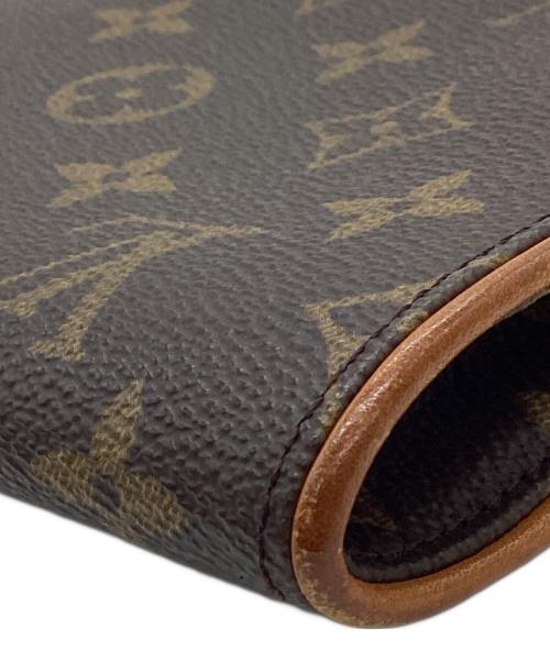 LOUIS VUITTON（ルイ ヴィトン）LOUIS VUITTON (ルイ ヴィトン) LOUIS VUITTON　モノグラム　ポシェットツインGM　 ブラウンの古着・服飾アイテム