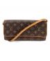 LOUIS VUITTON（ルイ ヴィトン）の古着「LOUIS VUITTON　モノグラム　ポシェットツインGM　」｜ブラウン