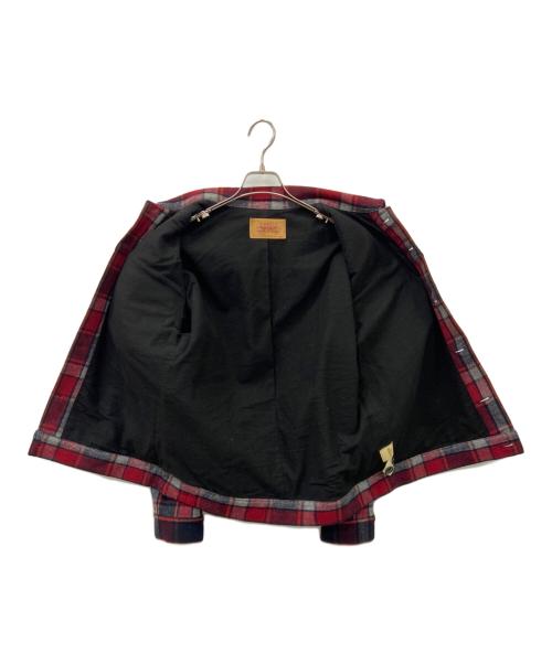 LEVI'S（リーバイス）LEVI'S (リーバイス) LEVI'S　ウールトラッカージャケット レッド×ブラック サイズ:Lの古着・服飾アイテム