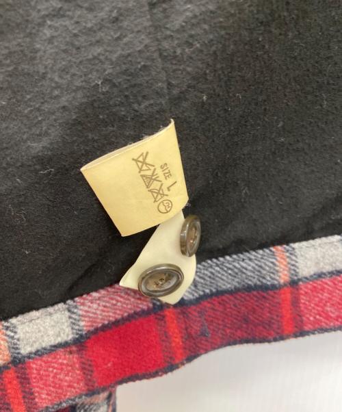 LEVI'S（リーバイス）LEVI'S (リーバイス) LEVI'S　ウールトラッカージャケット レッド×ブラック サイズ:Lの古着・服飾アイテム