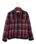 LEVI'S（リーバイス）の古着「LEVI'S　ウールトラッカージャケット」｜レッド×ブラック
