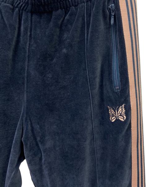 Needles（ニードルズ）Needles (ニードルズ) Needles　トラックパンツ ネイビー×ブラウン サイズ:Mの古着・服飾アイテム