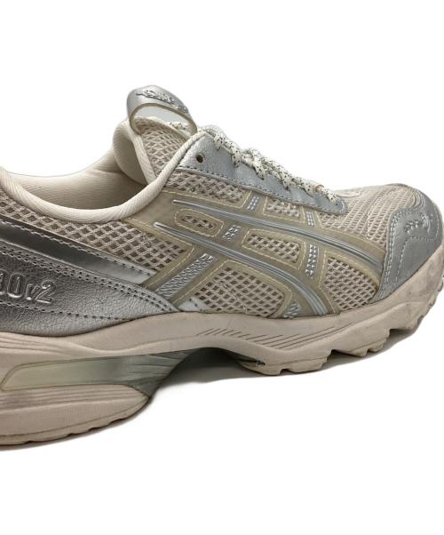asics（アシックス）asics (アシックス) asics　ローカットスニーカー ホワイト×グレー サイズ:24㎝の古着・服飾アイテム