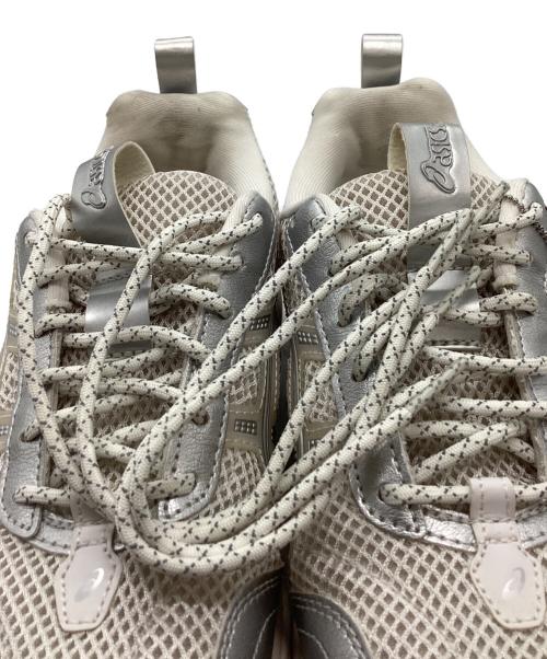 asics（アシックス）asics (アシックス) asics　ローカットスニーカー ホワイト×グレー サイズ:24㎝の古着・服飾アイテム