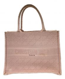 Christian Dior（クリスチャン ディオール）の古着「Christian Dior　ブックトート　トートバッグ」｜ピンク