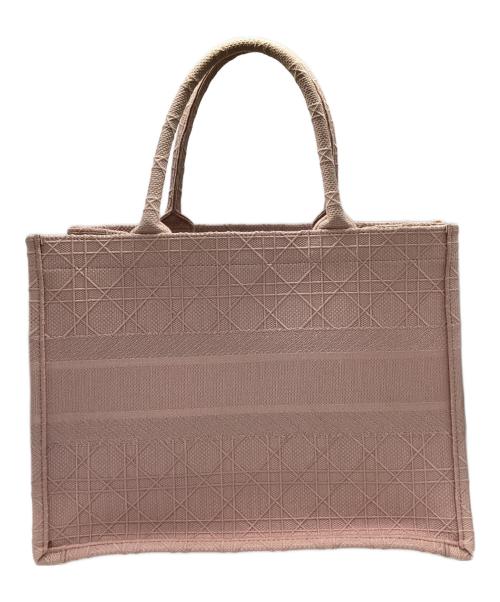 Christian Dior（クリスチャン ディオール）Christian Dior (クリスチャン ディオール) Christian Dior　ブックトート　トートバッグ ピンクの古着・服飾アイテム