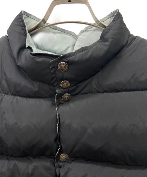 Schott（ショット）Schott (ショット) リバーシブルダウンベスト ブラック×グレー サイズ:Lの古着・服飾アイテム