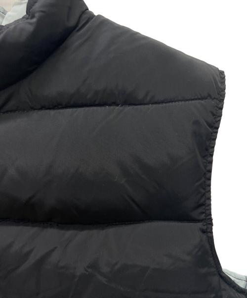 Schott（ショット）Schott (ショット) リバーシブルダウンベスト ブラック×グレー サイズ:Lの古着・服飾アイテム