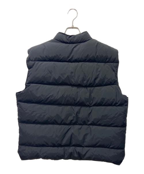 Schott（ショット）Schott (ショット) リバーシブルダウンベスト ブラック×グレー サイズ:Lの古着・服飾アイテム