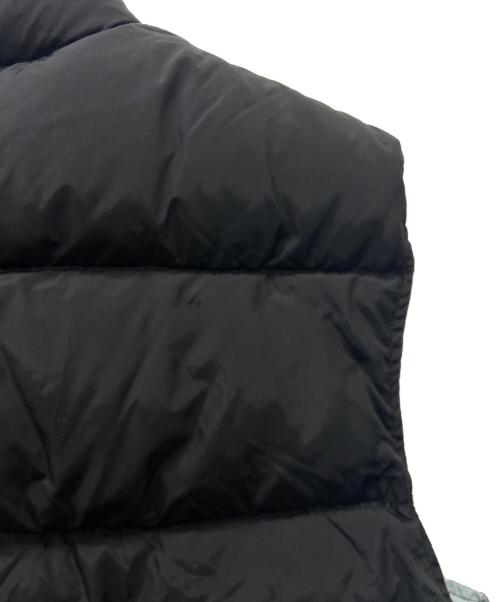 Schott（ショット）Schott (ショット) リバーシブルダウンベスト ブラック×グレー サイズ:Lの古着・服飾アイテム