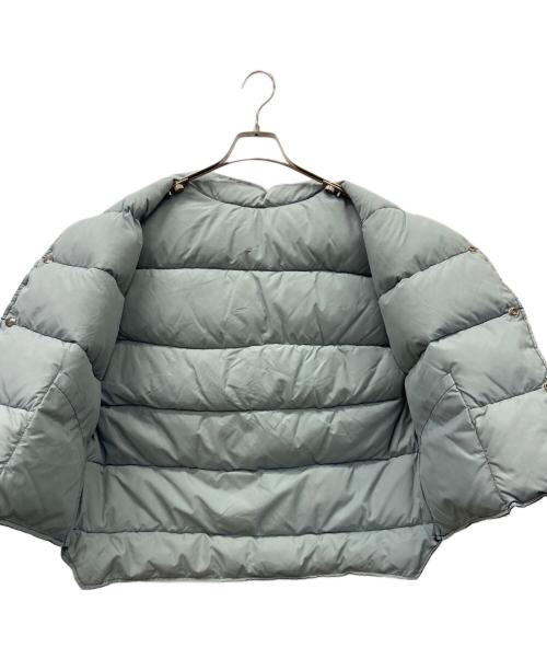 Schott（ショット）Schott (ショット) リバーシブルダウンベスト ブラック×グレー サイズ:Lの古着・服飾アイテム
