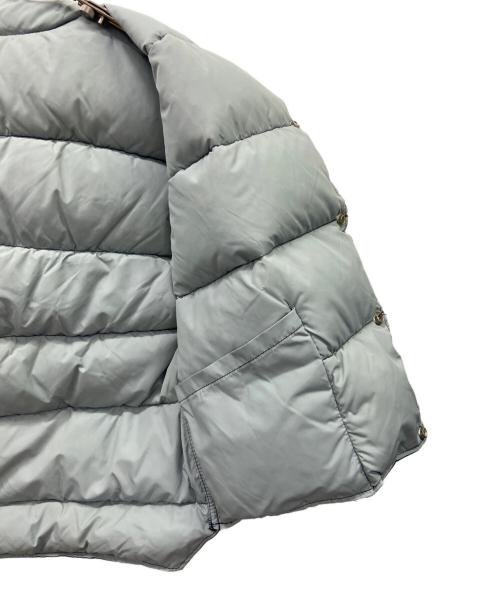 Schott（ショット）Schott (ショット) リバーシブルダウンベスト ブラック×グレー サイズ:Lの古着・服飾アイテム