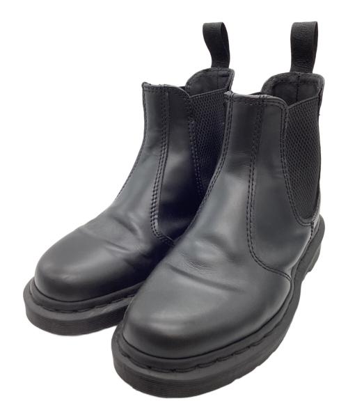 Dr.Martens（ドクターマーチン）Dr.Martens (ドクターマーチン) Dr.Martens　チェルシーブーツ ブラック サイズ:UK3の古着・服飾アイテム