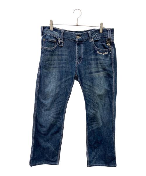 VANSON（バンソン）VANSON (バンソン) トムとジェリー (トムトジェリー) VANSON×トムとジェリー　デニムパンツ インディゴ サイズ:SIZE 86cmの古着・服飾アイテム