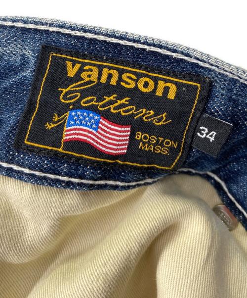 VANSON（バンソン）VANSON (バンソン) トムとジェリー (トムトジェリー) VANSON×トムとジェリー　デニムパンツ インディゴ サイズ:SIZE 86cmの古着・服飾アイテム