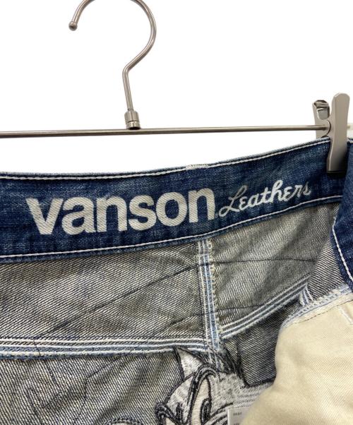 VANSON（バンソン）VANSON (バンソン) トムとジェリー (トムトジェリー) VANSON×トムとジェリー　デニムパンツ インディゴ サイズ:SIZE 86cmの古着・服飾アイテム