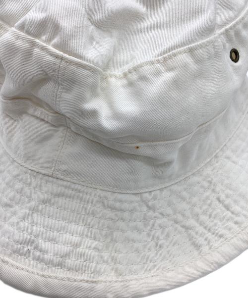 POLO RALPH LAUREN（ポロ・ラルフローレン）POLO RALPH LAUREN (ポロ・ラルフローレン) バケットハット ホワイト サイズ:なしの古着・服飾アイテム