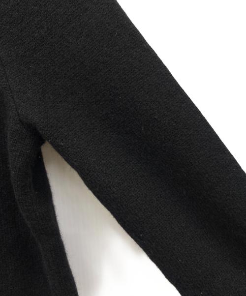 CHANEL（シャネル）CHANEL (シャネル) 薄手カーディガン ブラック×ブラウン サイズ:Mの古着・服飾アイテム