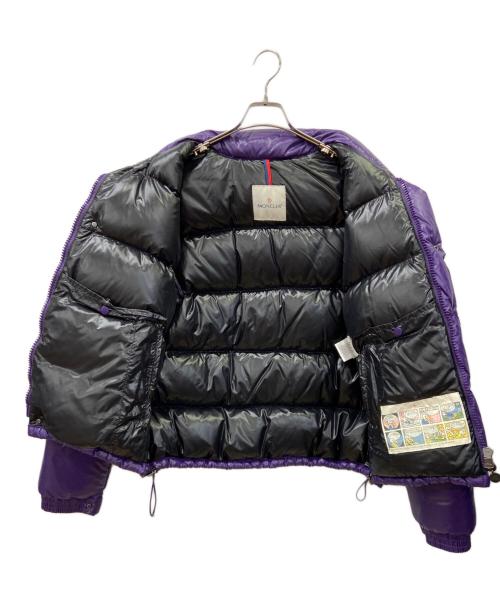 MONCLER（モンクレール）MONCLER (モンクレール) MONCLERダウンジャケット パープル サイズ:SIZE3の古着・服飾アイテム