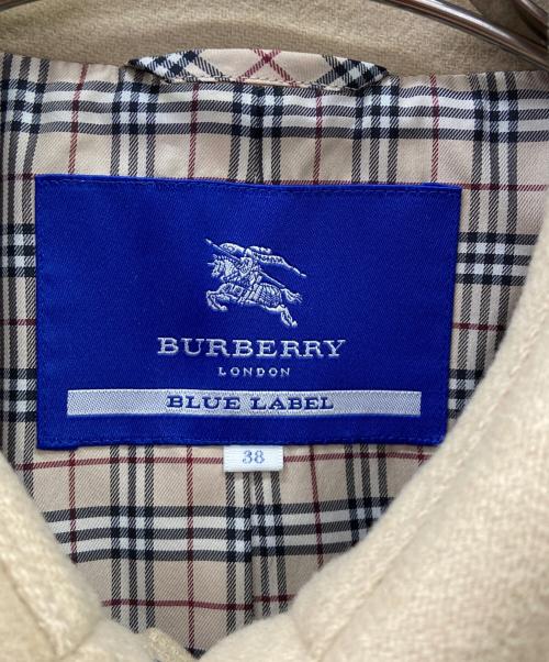 BURBERRY BLUE LABEL（バーバリー ブルー レーベル）BURBERRY BLUE LABEL (バーバリー ブルー レーベル) BURBERRY BLUE LABELチェスターコート ベージュ サイズ:SIZE 38の古着・服飾アイテム