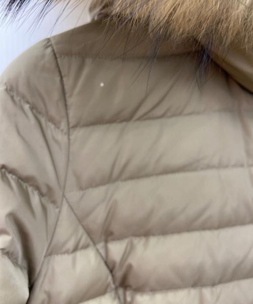 TATRAS（タトラス）TATRAS (タトラス) TATRASファー付ダウンジャケット ベージュ サイズ:03の古着・服飾アイテム