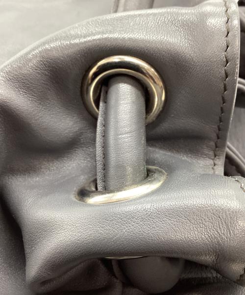FURLA（フルラ）FURLA (フルラ) FURLA　レザーエディターズバッグ ライトグレーの古着・服飾アイテム