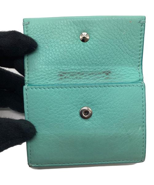 TIFFANY & Co.（ティファニー）Tiffany & Co. (ティファニー) コンパクトウォレット ブルー サイズ:なしの古着・服飾アイテム