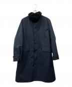 Barbourバブアー）の古着「シングルブレステッドコート」｜ネイビー