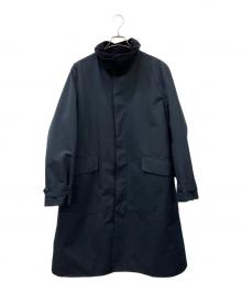 Barbour（バブアー）の古着「シングルブレステッドコート」｜ネイビー