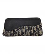 Diorディオール）の古着「Saddle Long Zip Wallet」｜ブラック