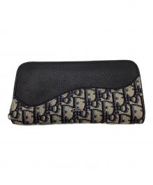 Dior（ディオール）の古着「Saddle Long Zip Wallet」｜ブラック