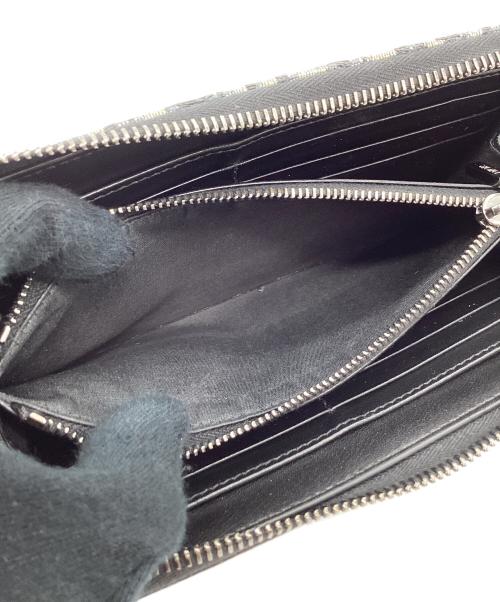 Dior（ディオール）DIOR (ディオール) Saddle Long Zip Wallet ブラック サイズ:なしの古着・服飾アイテム