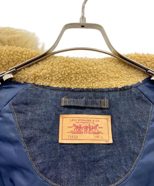 LEVI'S（リーバイス）LEVI'S (リーバイス) デニムフライトジャケット インディゴ サイズ:Lの古着・服飾アイテム