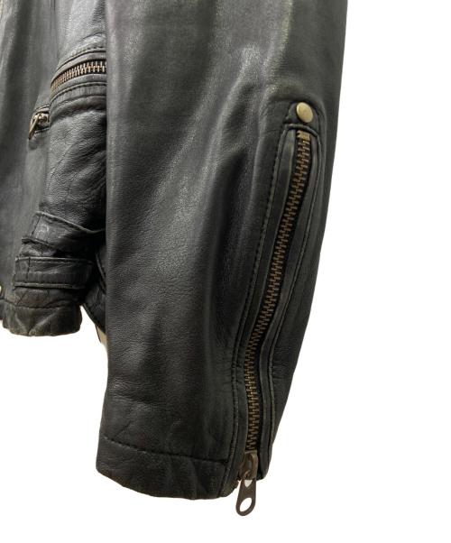 AVIREX（アヴィレックス）AVIREX (アヴィレックス) AVIREXパデットライダースジャケット ブラック サイズ:Lの古着・服飾アイテム