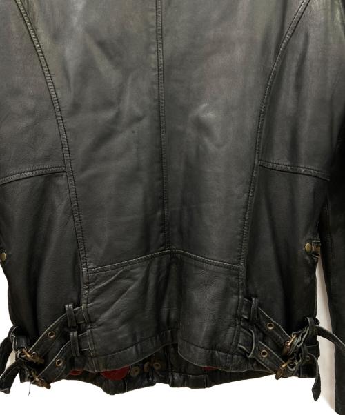 AVIREX（アヴィレックス）AVIREX (アヴィレックス) AVIREXパデットライダースジャケット ブラック サイズ:Lの古着・服飾アイテム