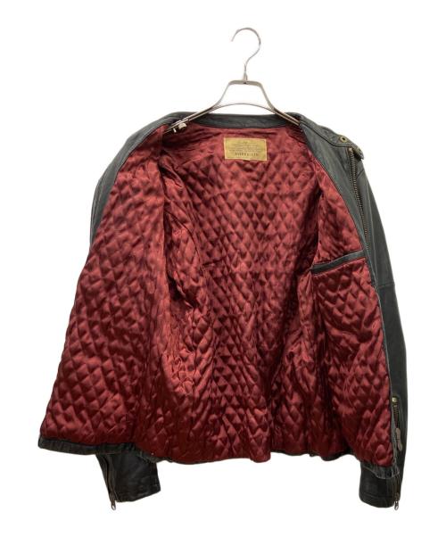 AVIREX（アヴィレックス）AVIREX (アヴィレックス) AVIREXパデットライダースジャケット ブラック サイズ:Lの古着・服飾アイテム